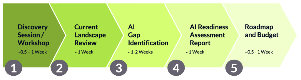 Steps for AI Readiness Assessment