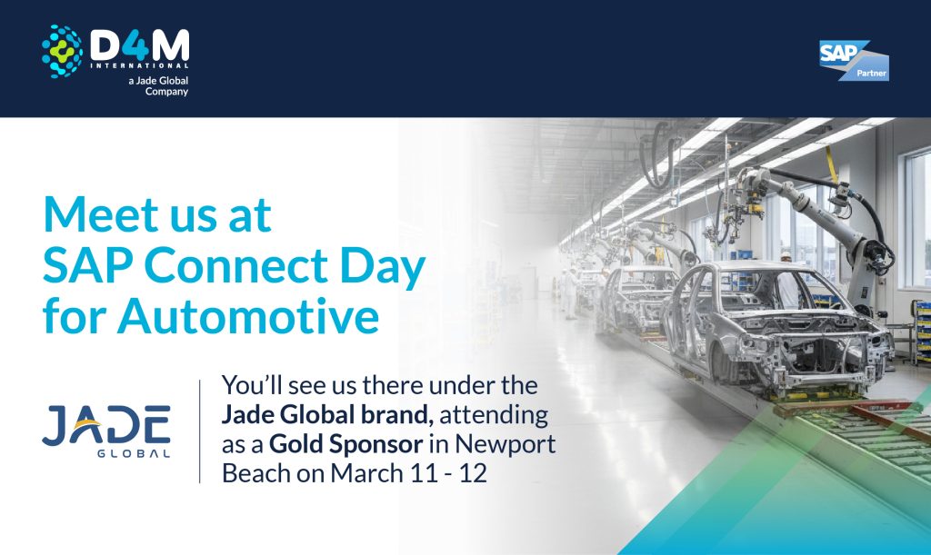 Meet us at SAP Connect Day for Automotive 2026